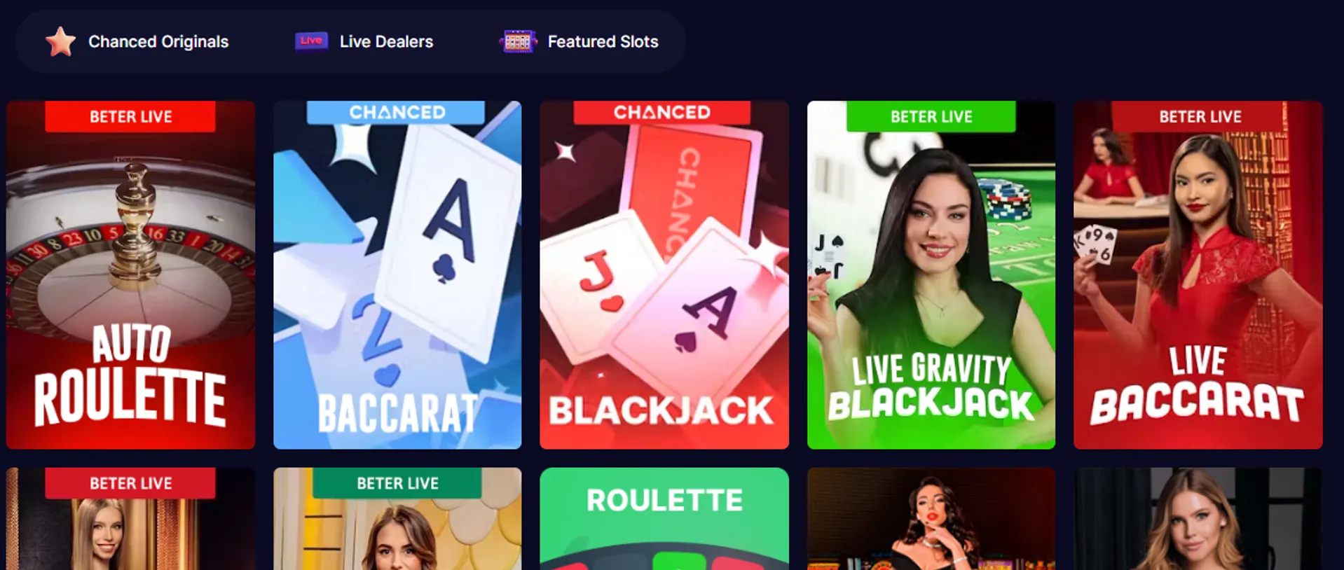 Cassino bet