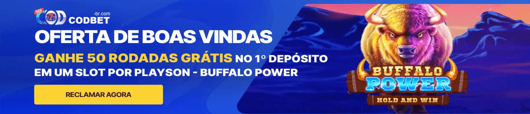 Cadastre e ganhe bônus para jogar